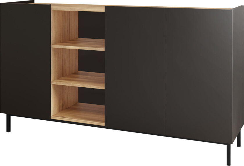 Tavrin Skjenk 153x44 cm - Svart