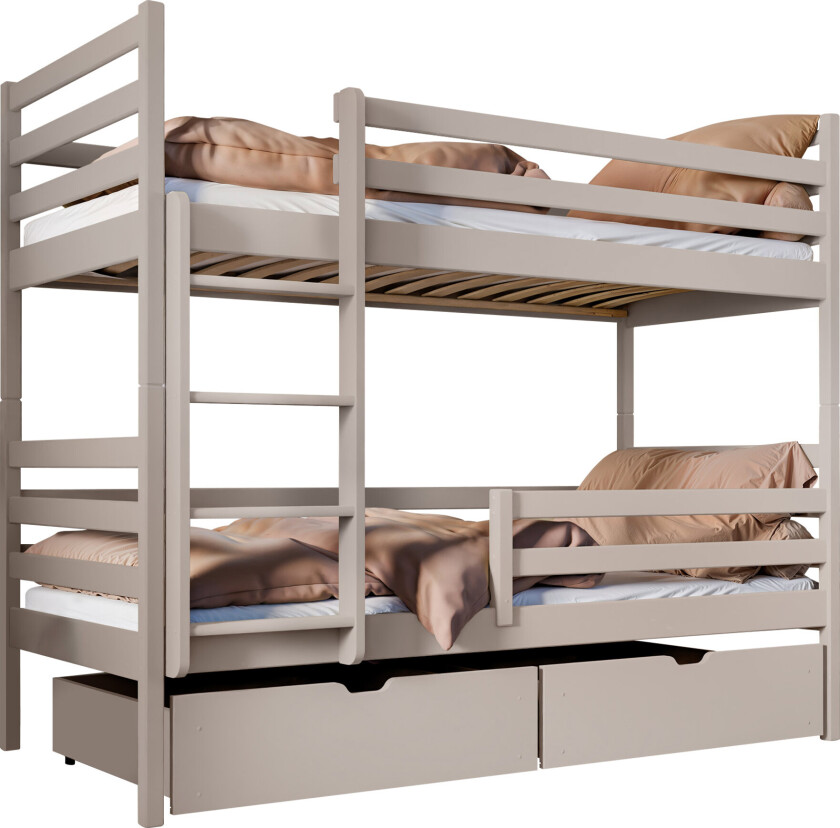 Suno Køyeseng to soveplasser 90x190 cm - Beige