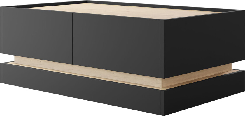 Zelric Sofabord 97 cm - Svart