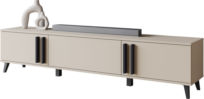 Torvos TV-benk 180 cm - Beige