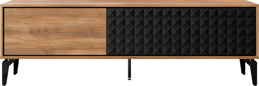 Lorvenn TV-benk 190 cm - Brun/Svart