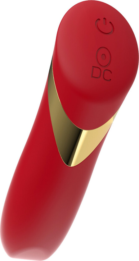 Crushious: Blinders, Rechargeable Vibrating Bullet, rød