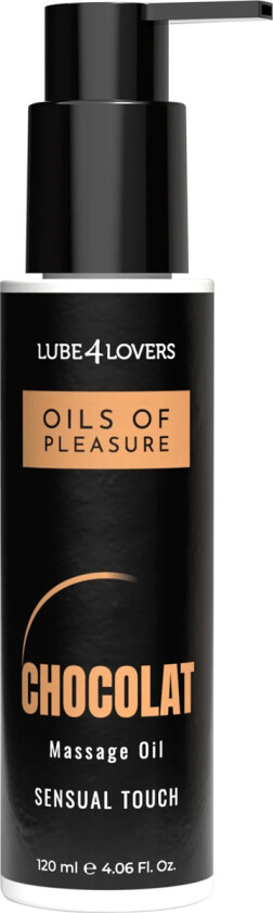 Lube4Lovers: Oils Of Pleasure, Chocolate Massage Oil, 120 ml