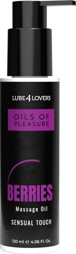 Lube4Lovers: Oils Of Pleasure, Berries Massage Oil, 120 ml