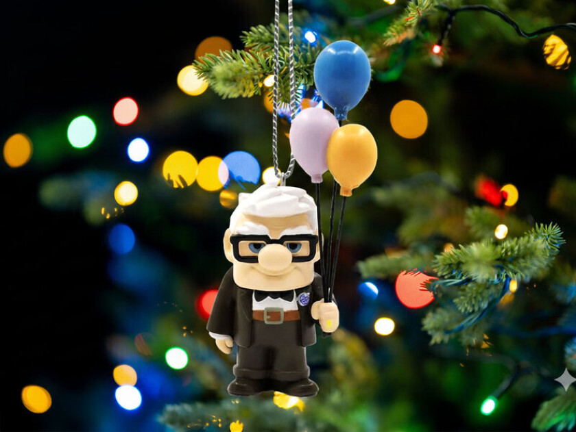 Juletrepynt Carl Fredricksen