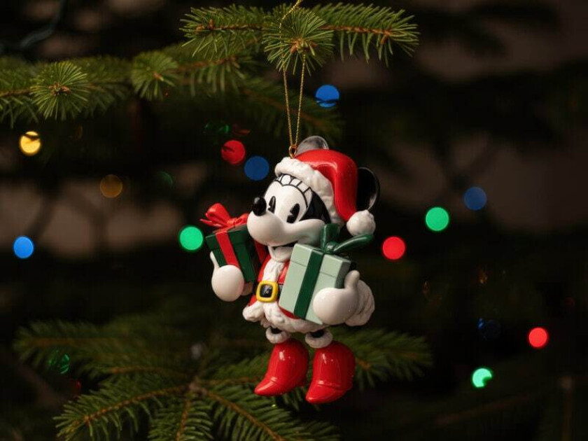 Juletrepynt Minni Mus Vintage Julenisse