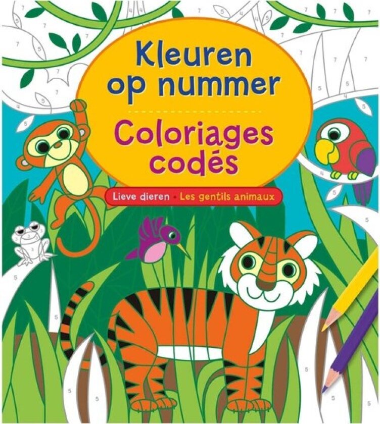 Color by Number - Cute Animals