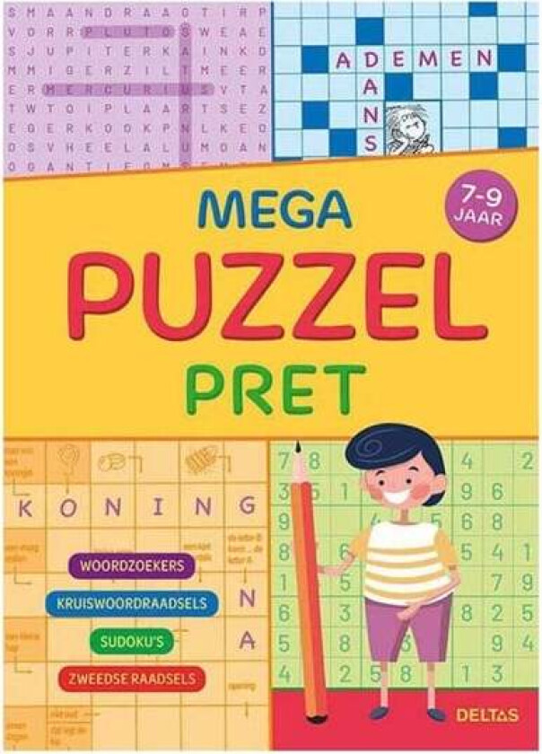 Mega puzzle fun 7-9 years