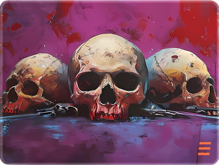 Quest gamingmusematte hodeskalle, M