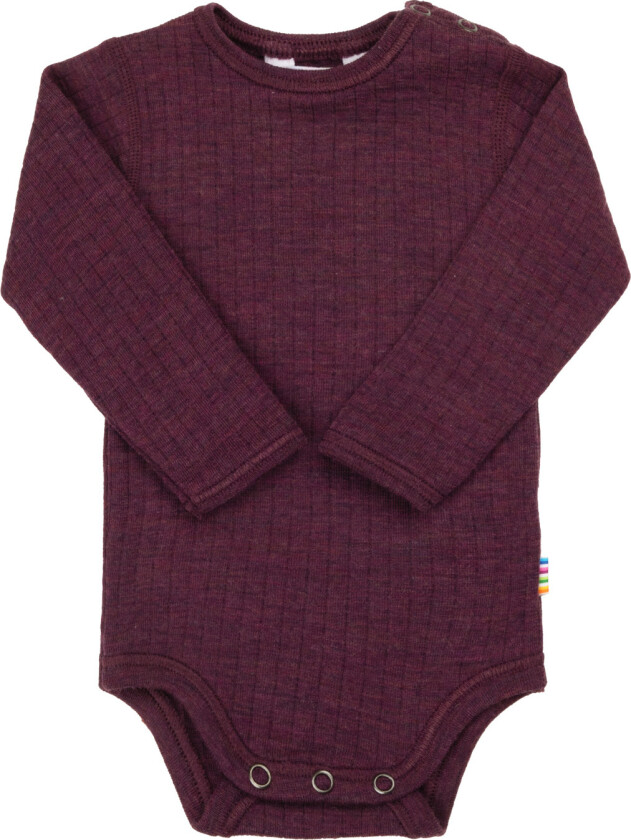 Body I Ull Med Lange Ermer Plum Plum-60 cm Lilla 60 cm unisex