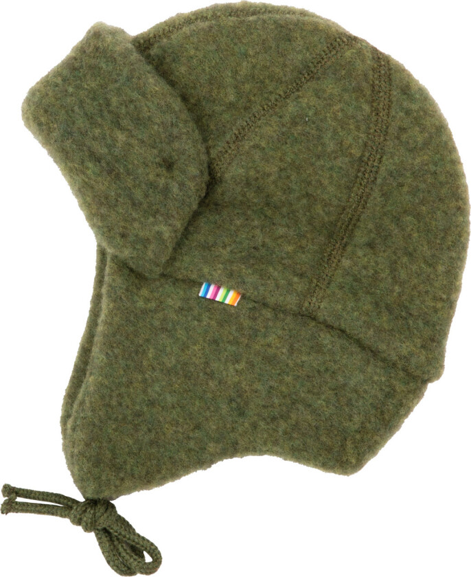 Myk Ullhjelm Med Dobbelt Lag Dark Olive Dark Olive-45 cm Grønn 45 cm unisex