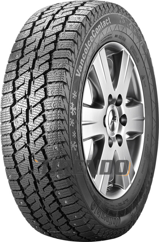 Vanco Ice Contact ( 195/70 R15C 104/102R, med pigger )