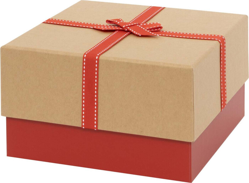 Gaveeske 7 Kraft og rød