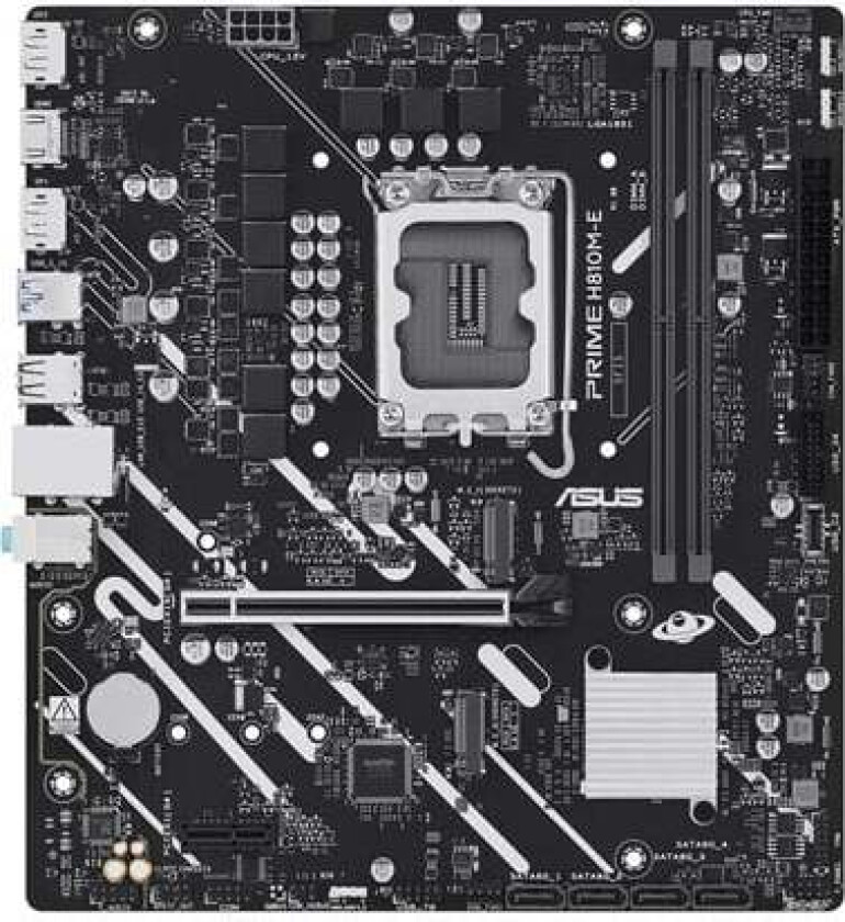PRIME H810M-E-CSM Hovedkort - Intel H810 - Intel LGA1851 socket - DDR5 RAM - Micro-ATX
