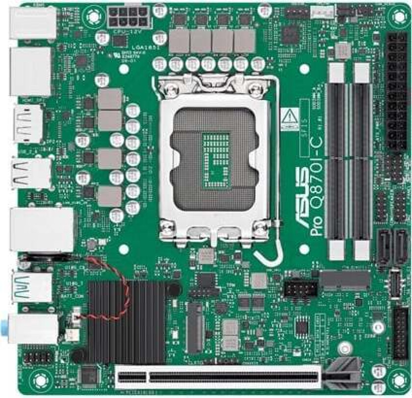 PRO Q870I-C-CSM Hovedkort - Intel Q870 - Intel LGA1851 socket - DDR5 RAM - Mini-ITX
