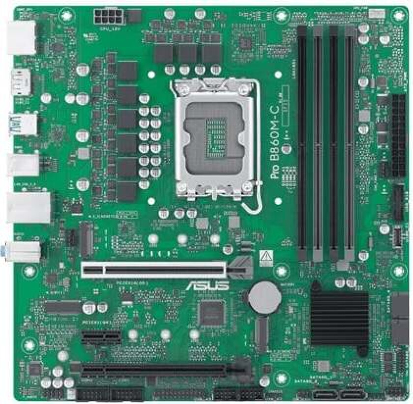 PRO B860M-C-CSM Hovedkort - Intel B860 - Intel LGA1851 socket - DDR5 RAM - Micro-ATX