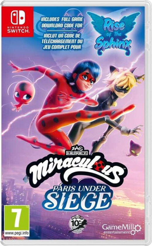 Miraculous: Paris Under Siege + Rise of the Sphinx - Nintendo Switch - Eventyr