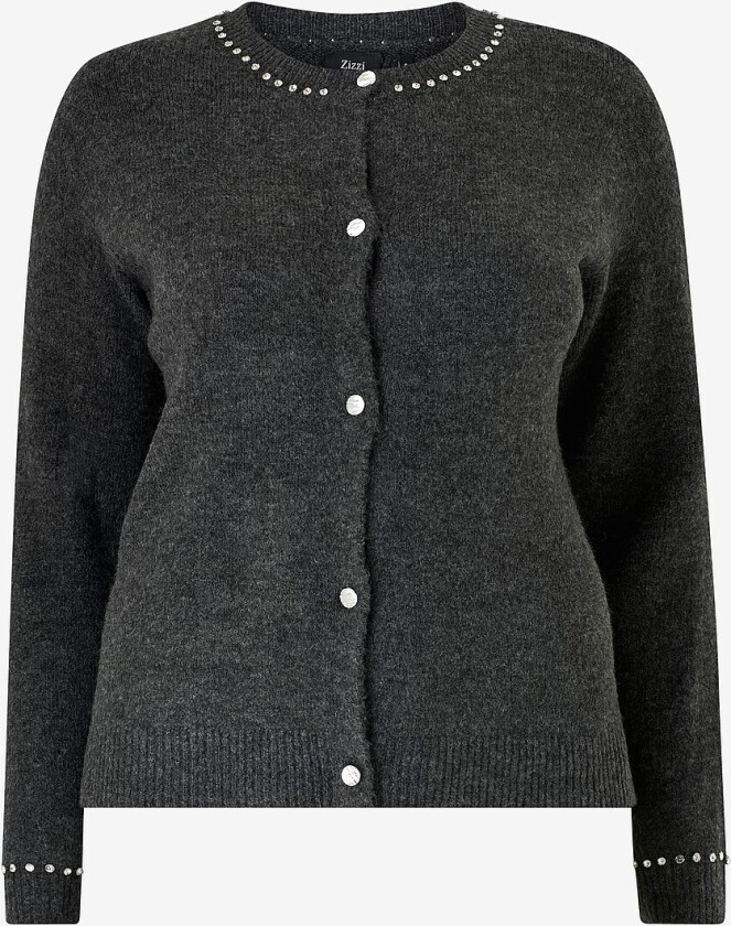 Kardigan mLea L/S Short Cardigan - Grå