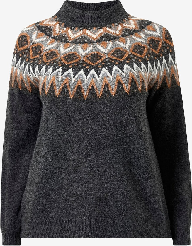 Pullover mOlivia L/S - Grå