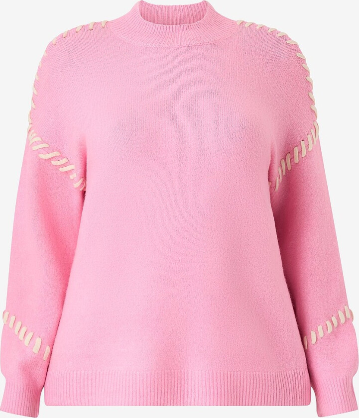 Pullover mLea L/S Stick Pullover - Rosa