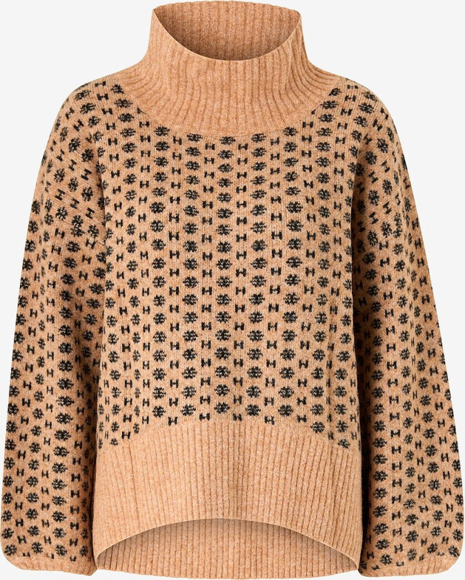 Pullover Logo - Beige