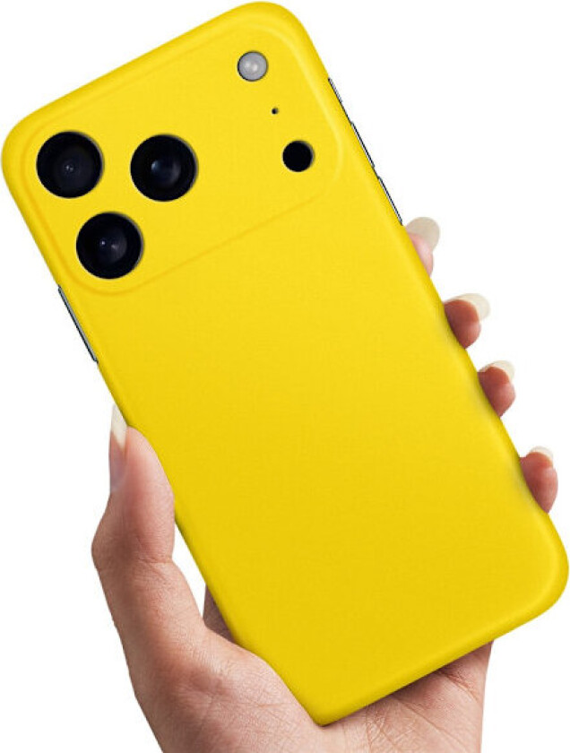 iPhone 17 Pro - Deksel/Mobildeksel Gul