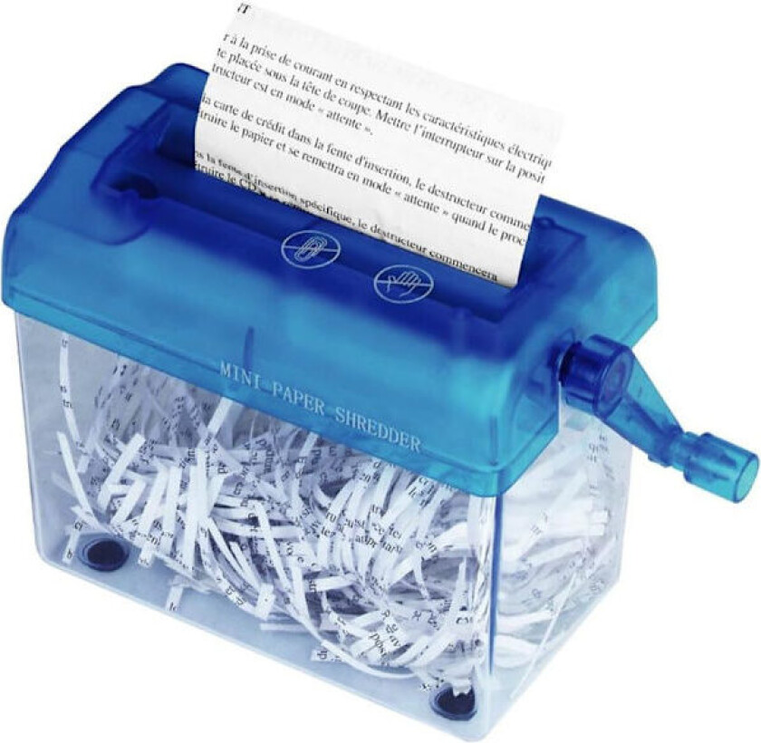 Makuleringsmaskin - Dokumentmakuleringsmaskin Mini Bærbar Makuleringsmaskin Mini Des, ZQKLA
