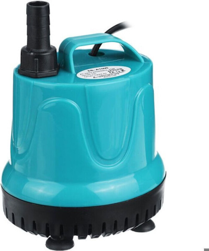 Pumpe og eau og carburant nedsenkbar stille bruk 220 V 25 W for båter, svømmebasseng, motorer, dyser for akvarium, dam, reservoar