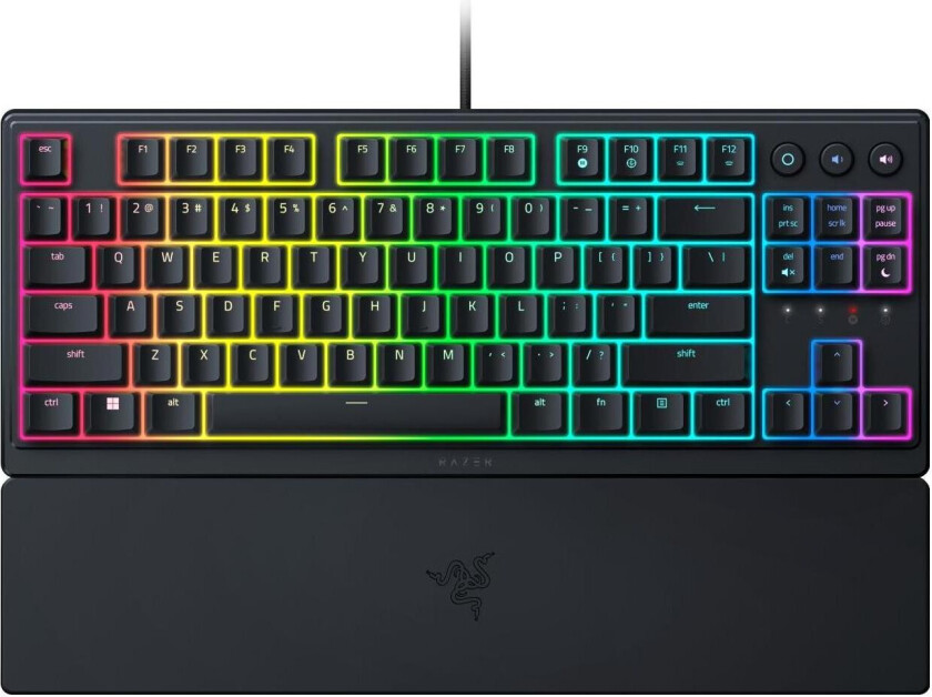 Ornata V3 TKL Gamingtastatur (Tenkeyless) â Mecha-Membrane brytere, UV-belagte taster