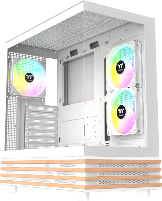 View 270 Plus WS ARGB PC-kabinett - Mid Tower, MicroATX - Hvit