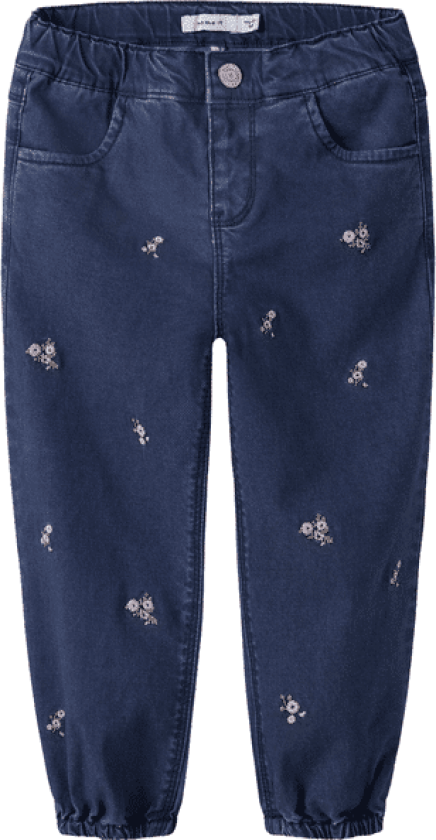 Name It Nmfrose jeans til småbarn, Dark Blue Denim