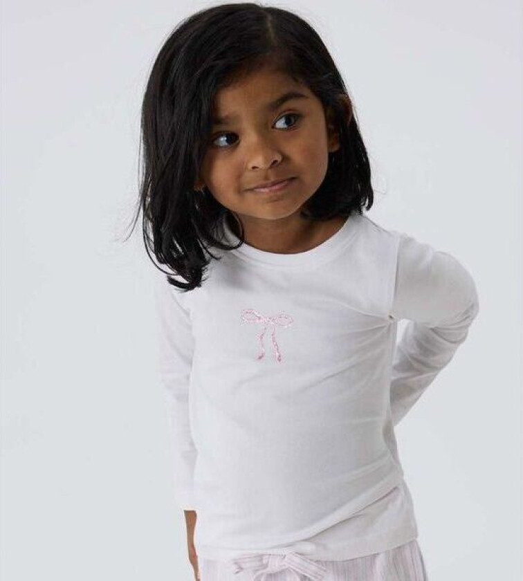 Name It Nmfrosita genser til småbarn, Bright White