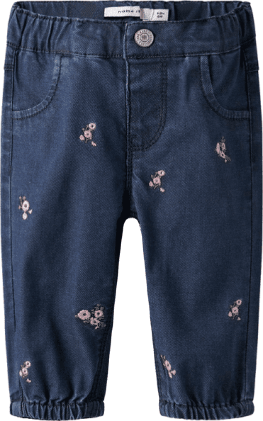 Name It Nbfrose myke jeans til baby, Dark Blue Denim