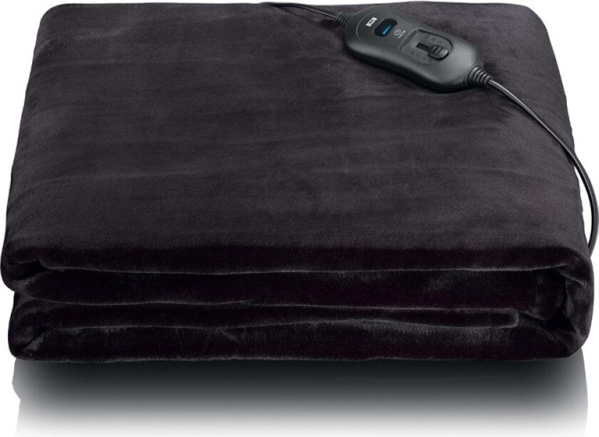 MELISSA Värmepläd 180x130cm 120W Svart