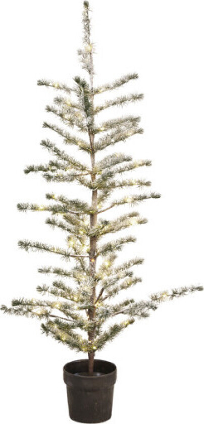 Alfred kunstig juletre med lys, 120 cm