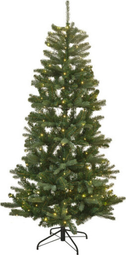Elton kunstig juletre med lys, 180 cm