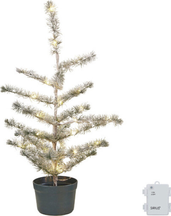 Alfred kunstig juletre med lys, 60 cm