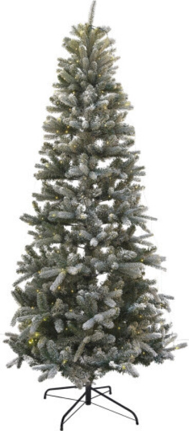 Elias kunstig juletre med lys, 210 cm