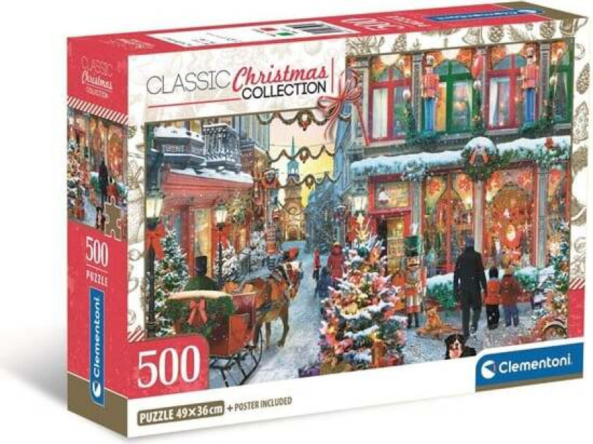 Jigsaw Puzzle The Joy of Christmas - 500 pcs. Gulv