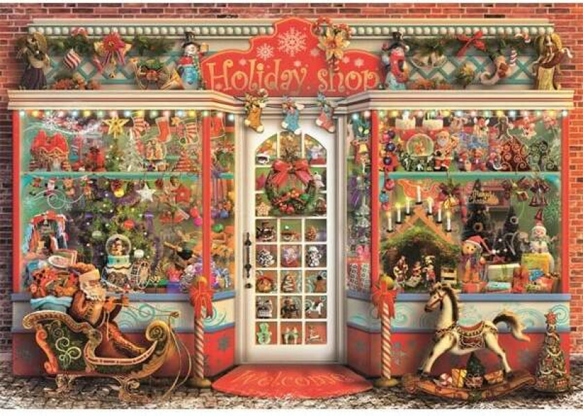 Christmas Shop Puzzle - 1000 pcs. Gulv
