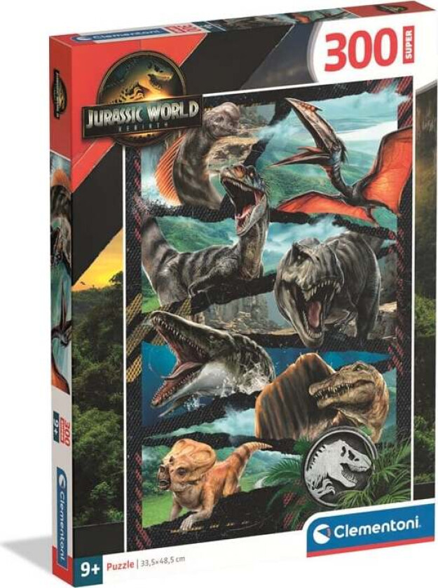 Puzzle Super Jurassic World 300pcs. Gulv