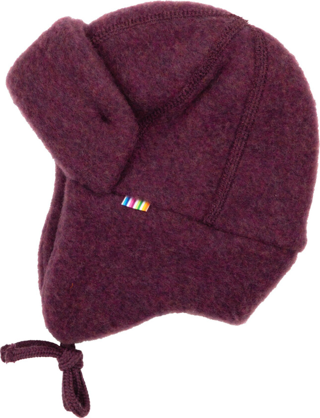 Myk Ullhjelm Med Dobbelt Lag Plum Plum-37 cm Lilla 37 cm unisex
