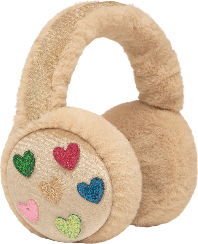 Bilde av Jazzy Heart Øreklokker Brown Brown-3-8 Y Brun 3-8 år unisex