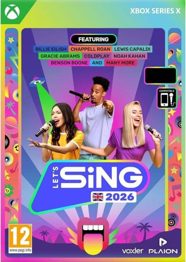 Let's Sing 2026 - Microsoft Xbox Series X - Musikk