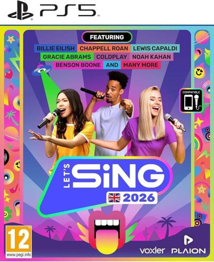 Let's Sing 2026 - Sony PlayStation 5 - Musikk