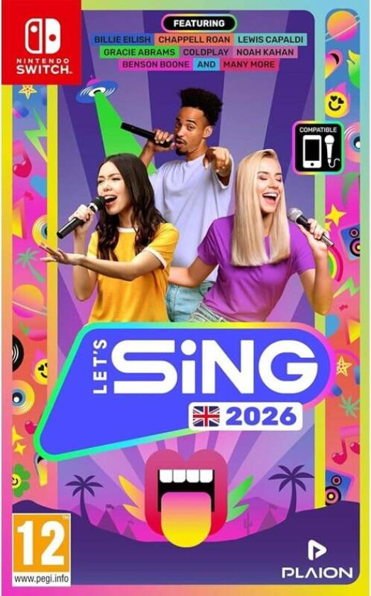 Let's Sing 2026 - Nintendo Switch - Musikk