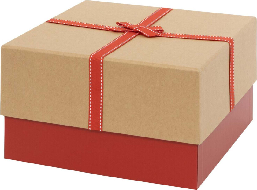 Gaveeske 9 Kraft og rød