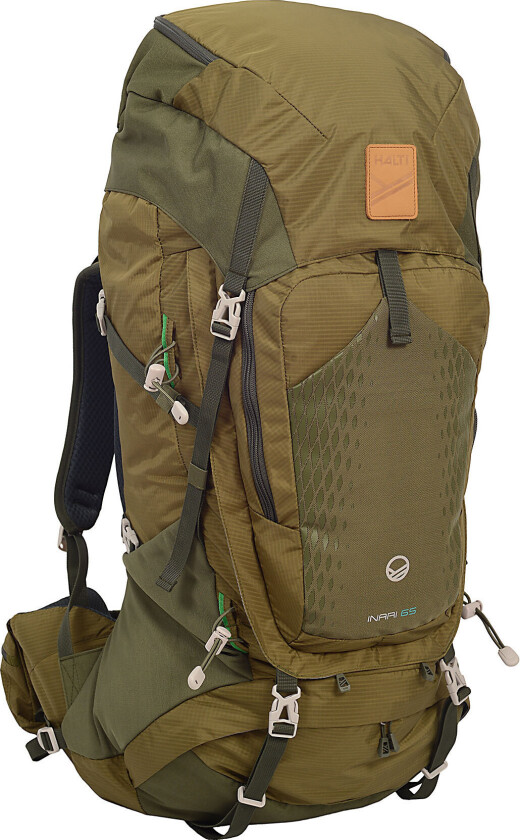 Inari 75 Tursekk - 35x74x15cm - Grønn