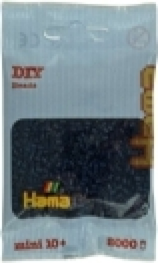 Hama mini perler 2000stk midnatsblå