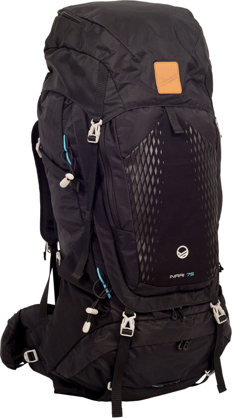 Halti Inari 65 Ryggsekk - 34x68x15cm - Svart